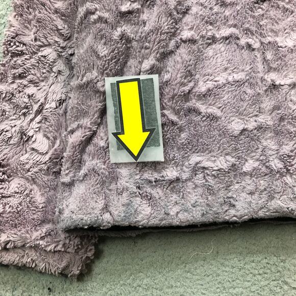 The North Face NF0A3Y7E Reversible Mossbud Swirl Jacket Girls XL Black Purple - Picture 5 of 16